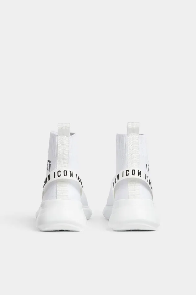 Dsquared2 Sneakers Icon Fly High Top Sneakers Whiteblack 8211 Women