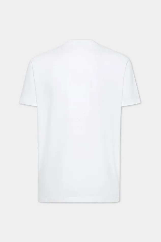 Dsquared2 TShirts and Polo Cool Fit Outline Logo TShirt White 8211 Men