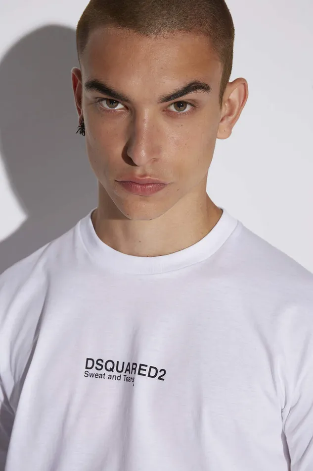 Dsquared2 TShirts and Polo Mini Logo Cool TShirt White 8211 Men