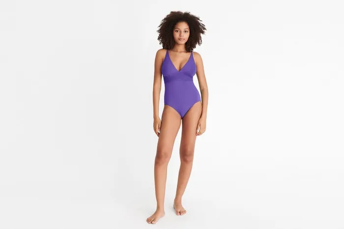 ERES Larcin Triangle OnePiece Flashy Women OnePiece Swimsuits