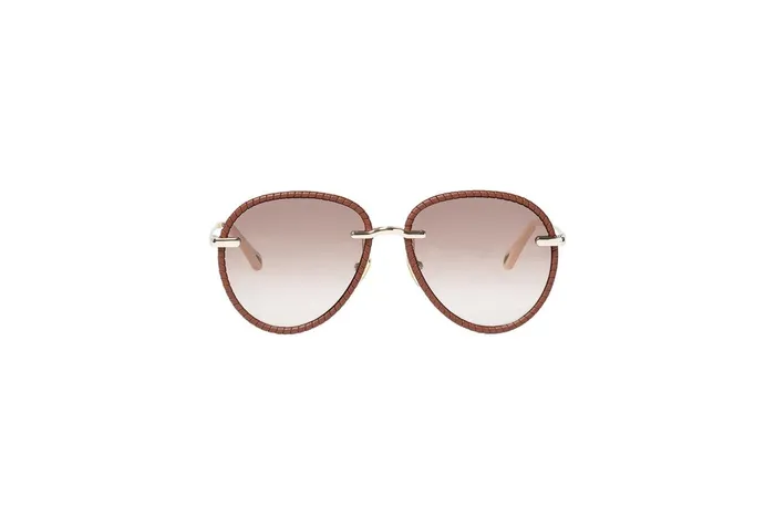 ERES Paula Sunglasses Red Ochre Women Beachwear and Accessories