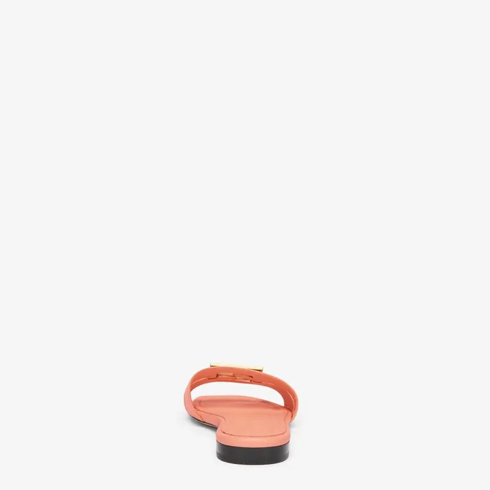 Fendi FFold Fendi FFold Pink Leather Sandals 8211 Women