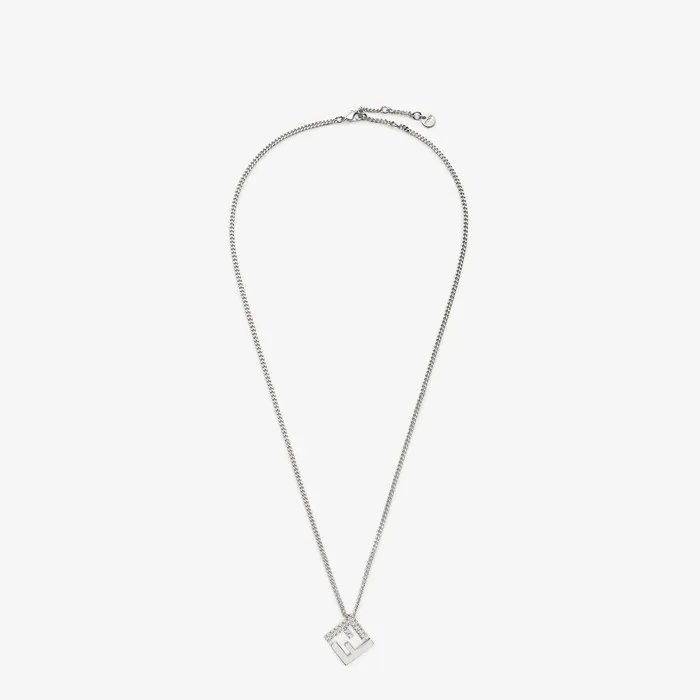 Fendi Necklaces Forever Fendi Necklace Silvercolored Metal Necklace 8211 Women