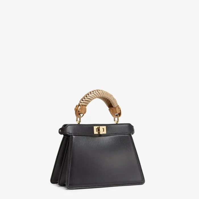 Fendi Shoulder Straps and Bag Accessories Petite Peekaboo Handle Cover Light Brown Leather Handle Cover 8211 Women