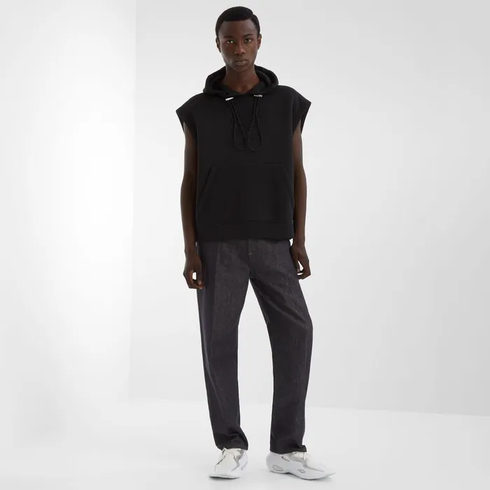Fendi Sweatshirts Sweatshirt Black Cotton Sweatshirt 8211 Men