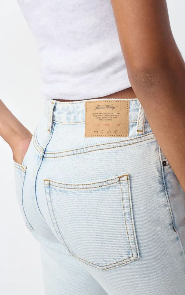 Fitted Jeans Joybird Winter Bleached Women American Vintage Jeans Fitted Jeans Joybird Winter Bleached Women American Vintage Jeans