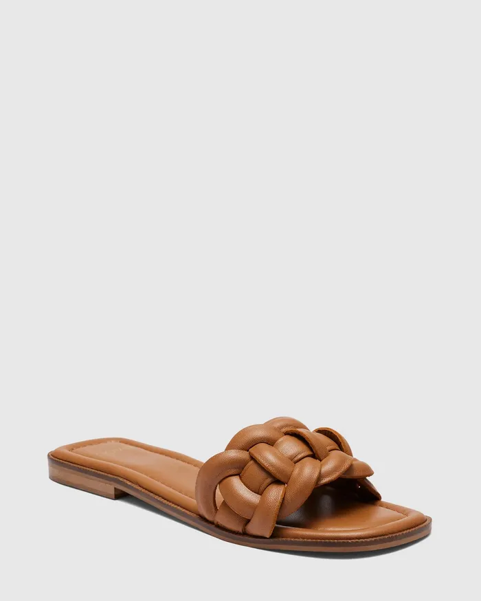 Flat Sandals SOOZI CARAMEL Sandals 8211 NOVO Shoes Women