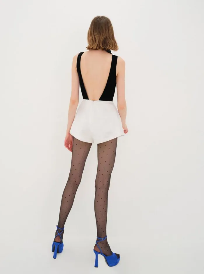 For Love and Lemons Bottoms Drew Romper Black 8211 Women For Love and Lemons Bottoms Drew Romper Black 8211 Women