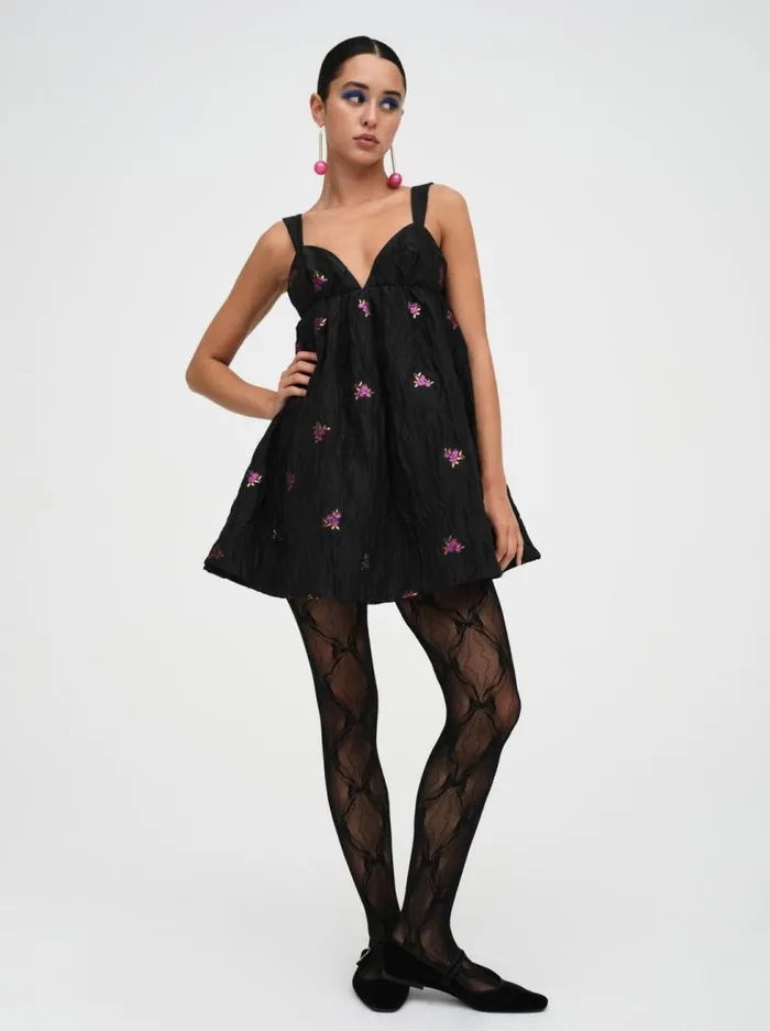 For Love and Lemons Dresses Sachi Mini Dress Black 8211 Women