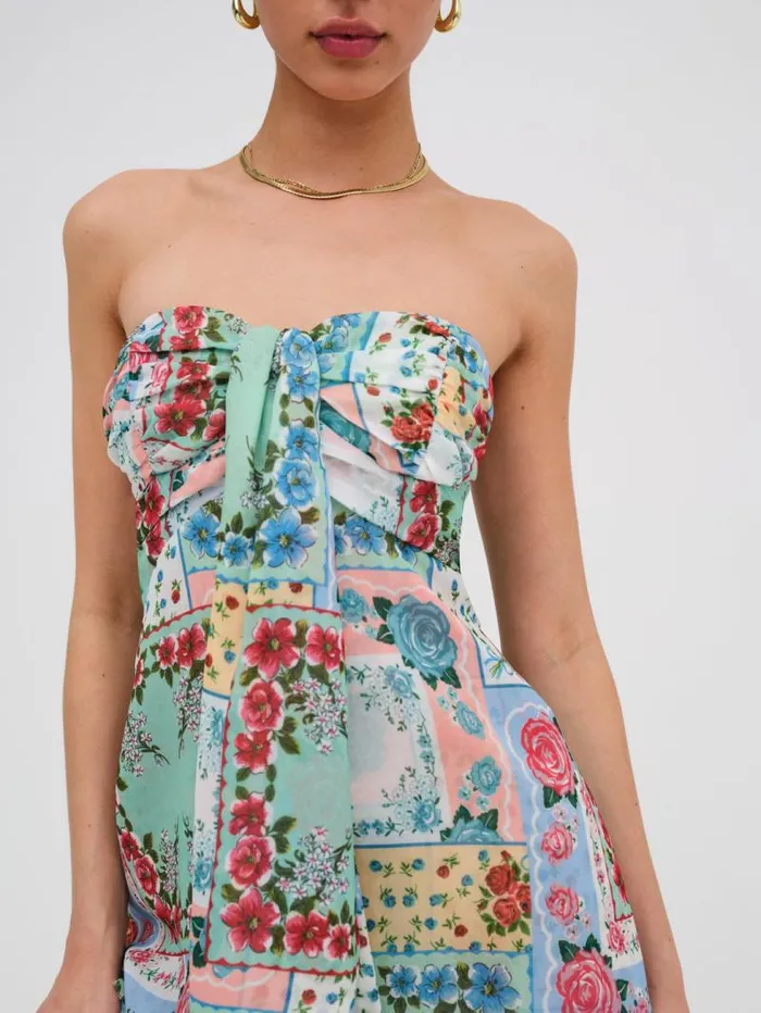 For Love and Lemons Dresses Teagan Mini Dress Multi 8211 Women