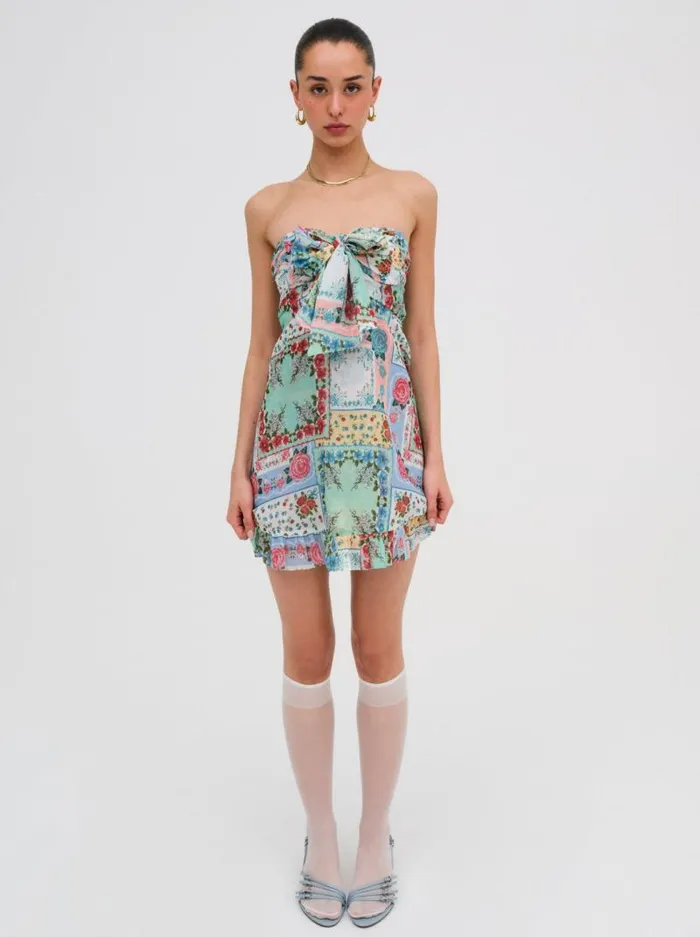 For Love and Lemons Dresses Teagan Mini Dress Multi 8211 Women