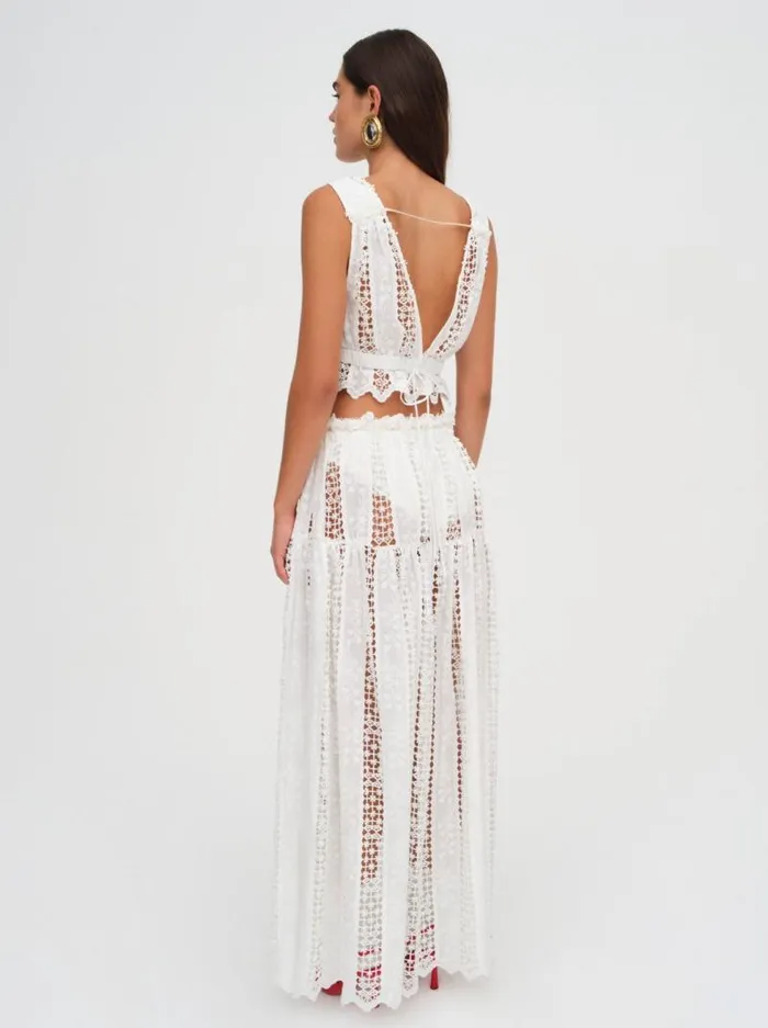 For Love and Lemons Tops Tracy Top White 8211 Women For Love and Lemons Tops Tracy Top White 8211 Women
