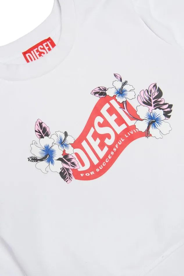 Girls Sisco White Diesel ReadyToWear Girls Sisco White Diesel ReadyToWear