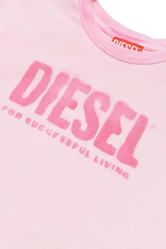 Girls Toilfy Pink Diesel ReadyToWear Girls Toilfy Pink Diesel ReadyToWear