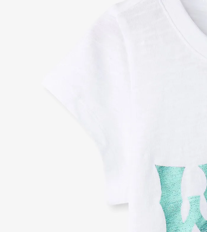 Girls Wild Flower Graphic Tee Hatley
