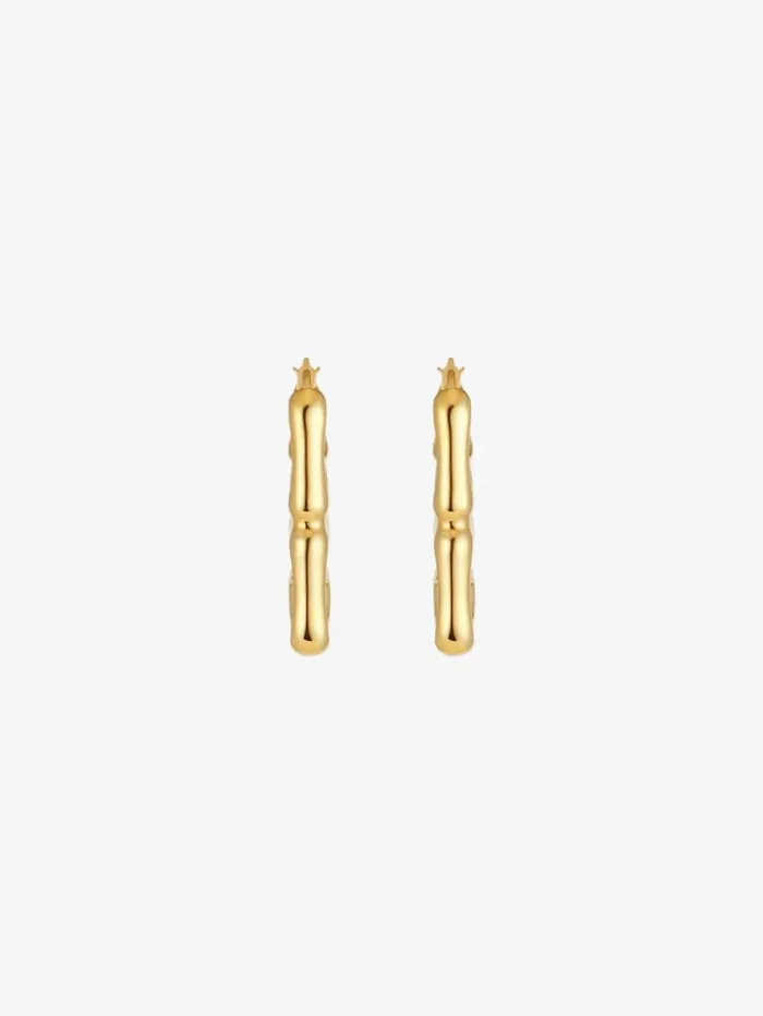 Givenchy 4G Liquid Earrings In Metal Golden Yellow Women Jewelry Givenchy 4G Liquid Earrings In Metal Golden Yellow Women Jewelry