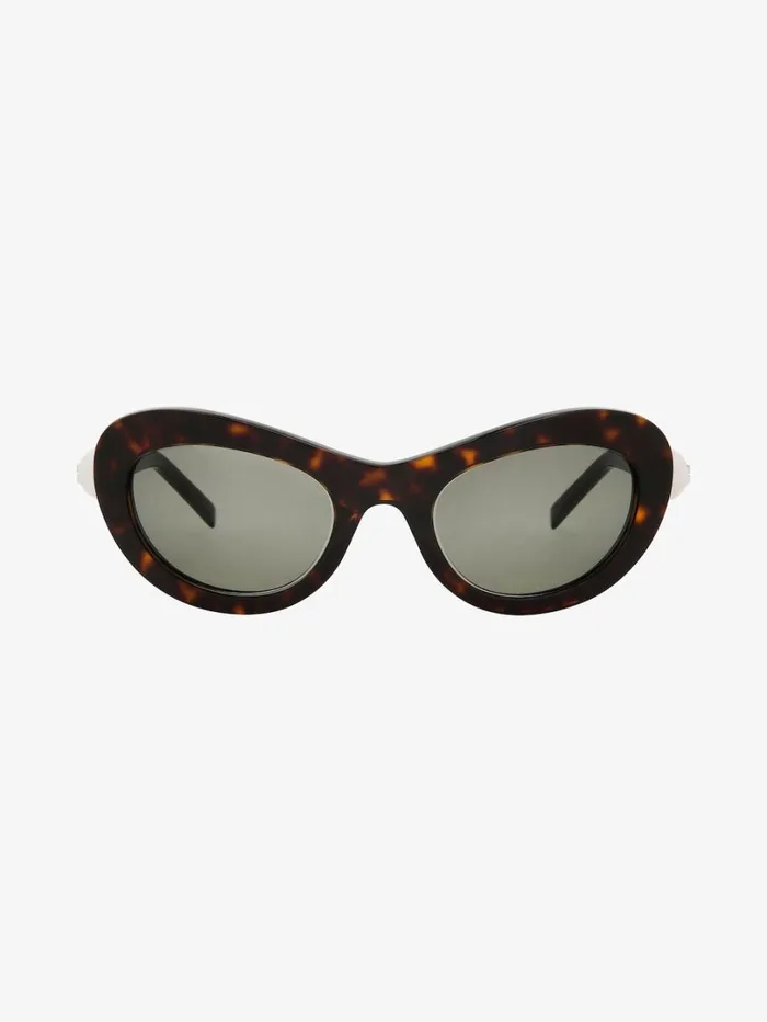 Givenchy 4G Pearl Sunglasses In Acetate With Crystals Dark Havanna Women Sunglasses Givenchy 4G Pearl Sunglasses In Acetate With Crystals Dark Havanna Women Sunglasses