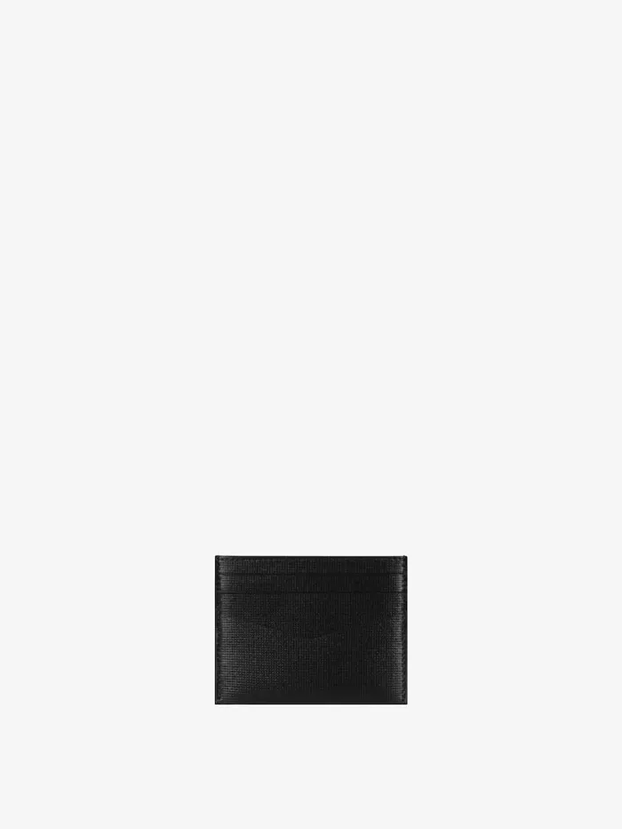 Givenchy Card Holder In Classic 4G Leather Black Men Wallets and Card Holders Givenchy Card Holder In Classic 4G Leather Black Men Wallets and Card Holders