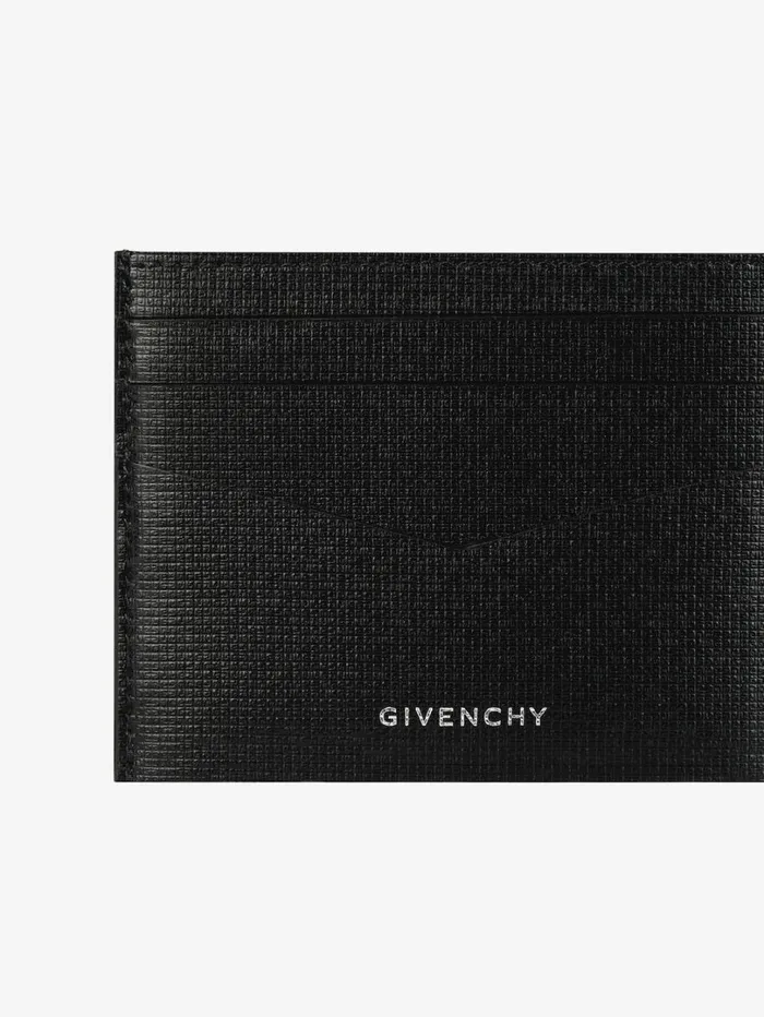 Givenchy Card Holder In Classic 4G Leather Black Men Wallets and Card Holders Givenchy Card Holder In Classic 4G Leather Black Men Wallets and Card Holders