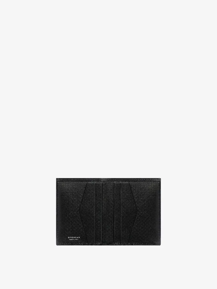 Givenchy Card Holder In Classic 4G Leather Black Men Wallets and Card Holders Givenchy Card Holder In Classic 4G Leather Black Men Wallets and Card Holders
