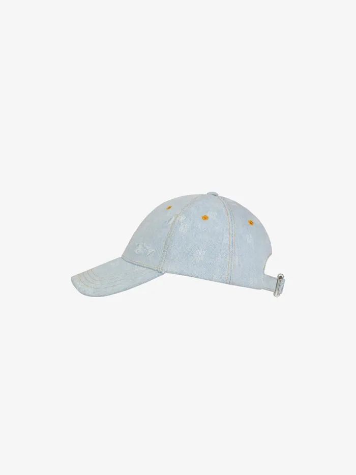 Givenchy GIVENCHY Cap In 4G Washed Denim Cloud Blue Women Beanies and Caps Givenchy GIVENCHY Cap In 4G Washed Denim Cloud Blue Women Beanies and Caps