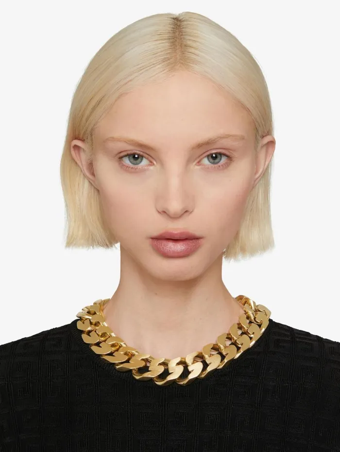 Givenchy Medium G Chain Necklace In Metal Golden Yellow WomenMen Jewelry Givenchy Medium G Chain Necklace In Metal Golden Yellow WomenMen Jewelry