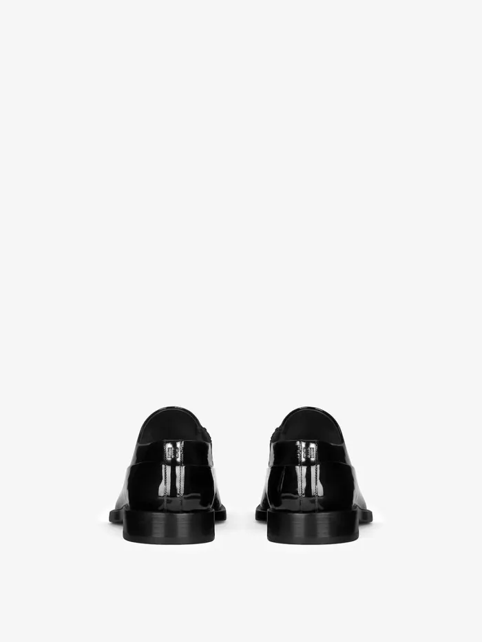 Givenchy Squared Derbies In Patent Leather Black Men Boots and Loafers Givenchy Squared Derbies In Patent Leather Black Men Boots and Loafers