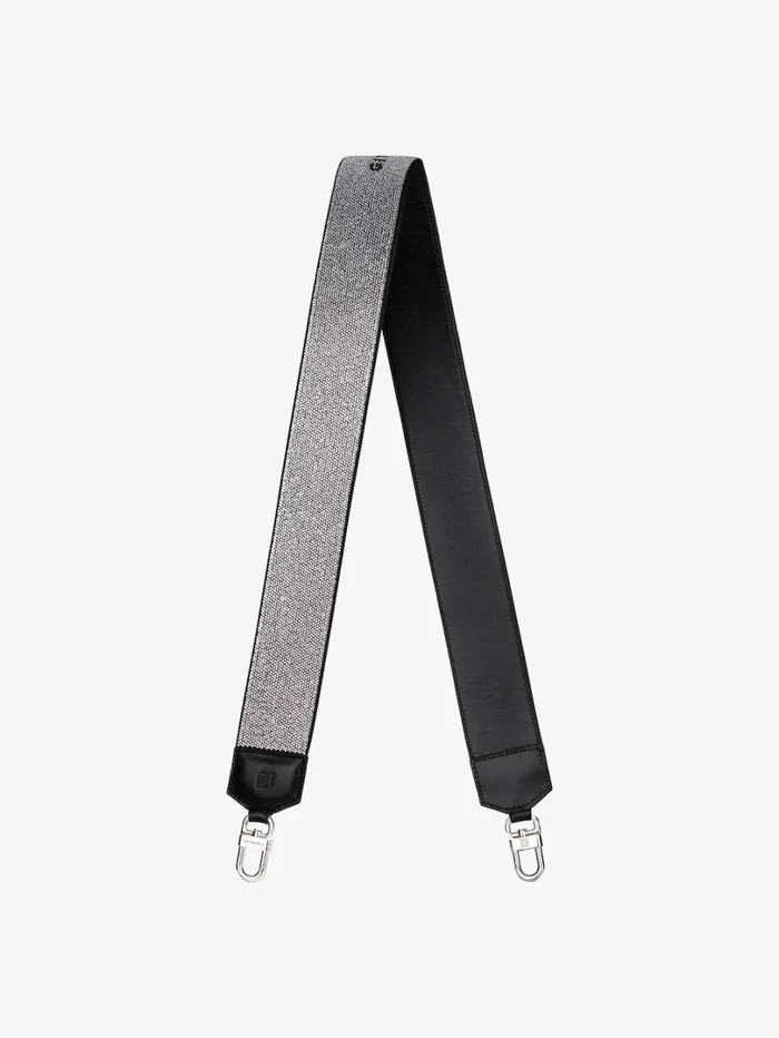 Givenchy Strap In Leather With Strass Black Women Belts