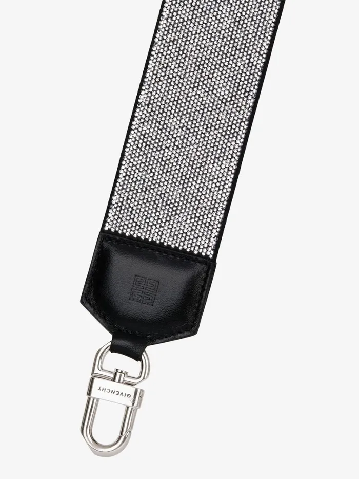 Givenchy Strap In Leather With Strass Black Women Belts