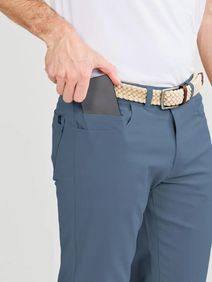 Golf Men Tasc Performance Motion Pant Straight Fit 8211 Deep Indigo