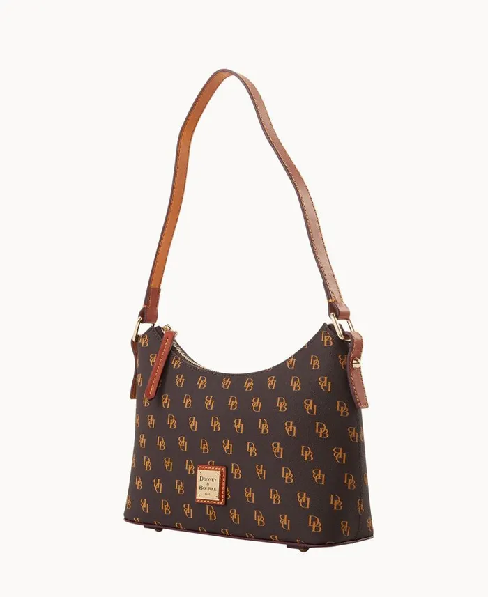 Gretta Baguette Brown Tmoro Woman Dooney and Bourke Shoulder Bags Gretta Baguette Brown Tmoro Woman Dooney and Bourke Shoulder Bags