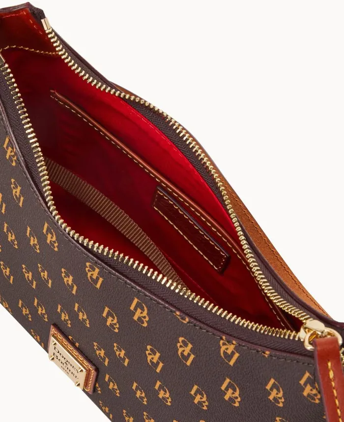 Gretta Baguette Brown Tmoro Woman Dooney and Bourke Shoulder Bags Gretta Baguette Brown Tmoro Woman Dooney and Bourke Shoulder Bags