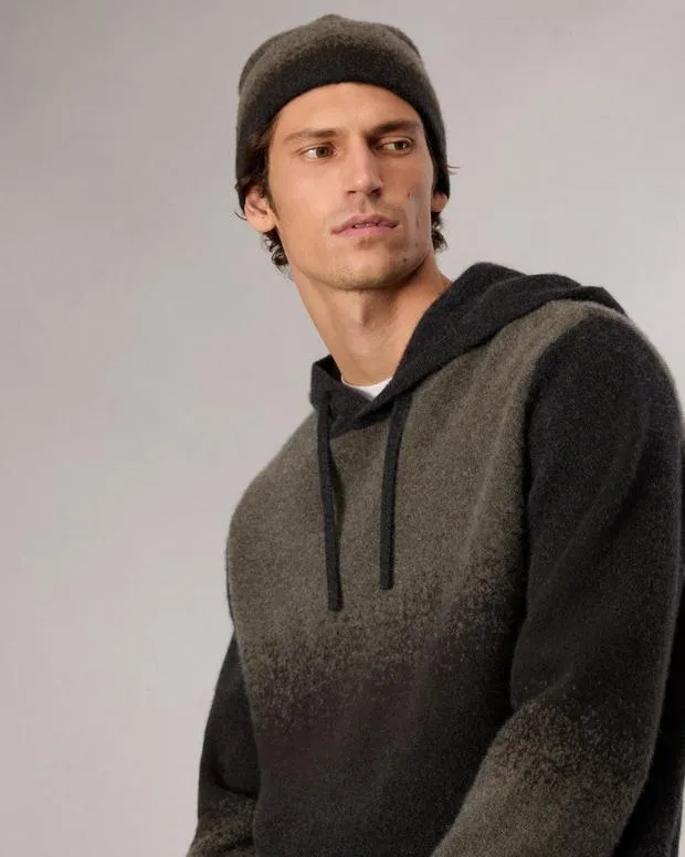 Hats and Gloves Men Rag and Bone Downing WoolBlend Beanie Green Multi