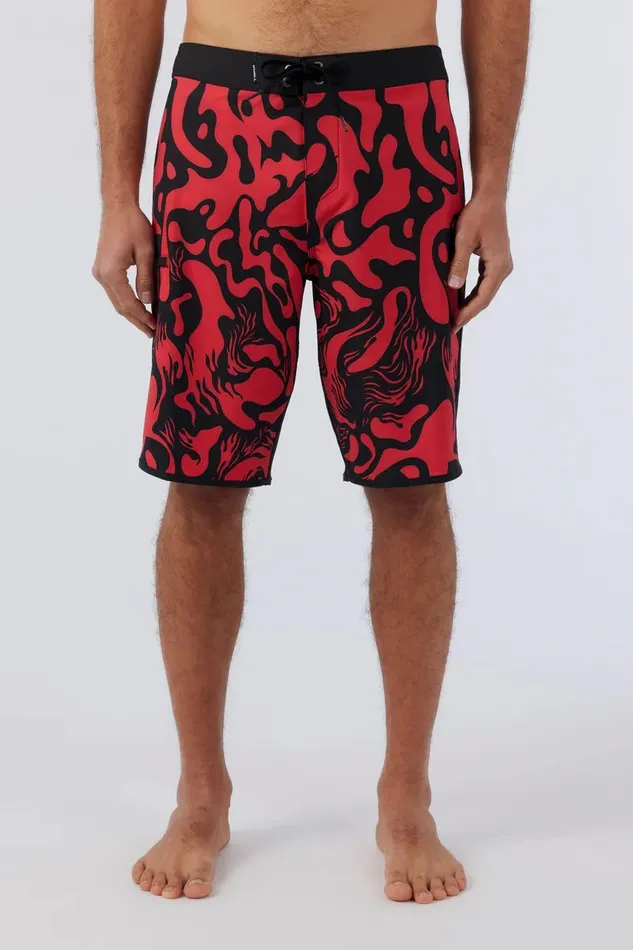 HYPERFREAK TECH KOLOHE 21034 BOARDSHORTS Chili Pepper Men O039NEILL Length