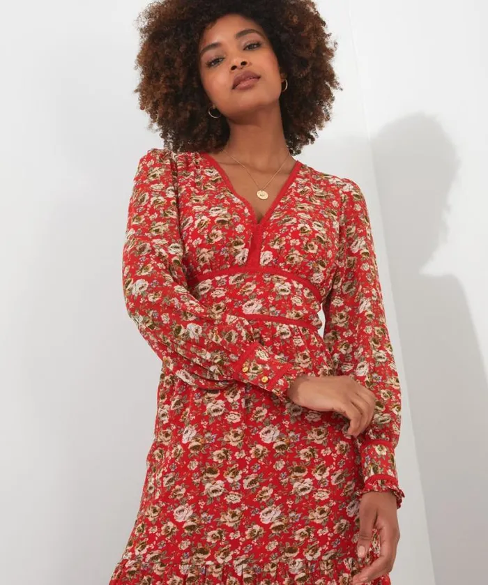 Joe Browns Dresses Women Cinnamon Spice Dress Orange