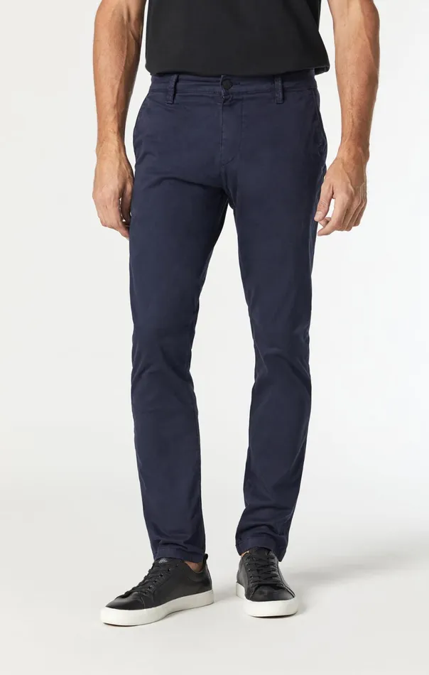 Johnny Slim Leg Chino In Dark Navy Twill Men Mavi Jeans Pants Johnny Slim Leg Chino In Dark Navy Twill Men Mavi Jeans Pants