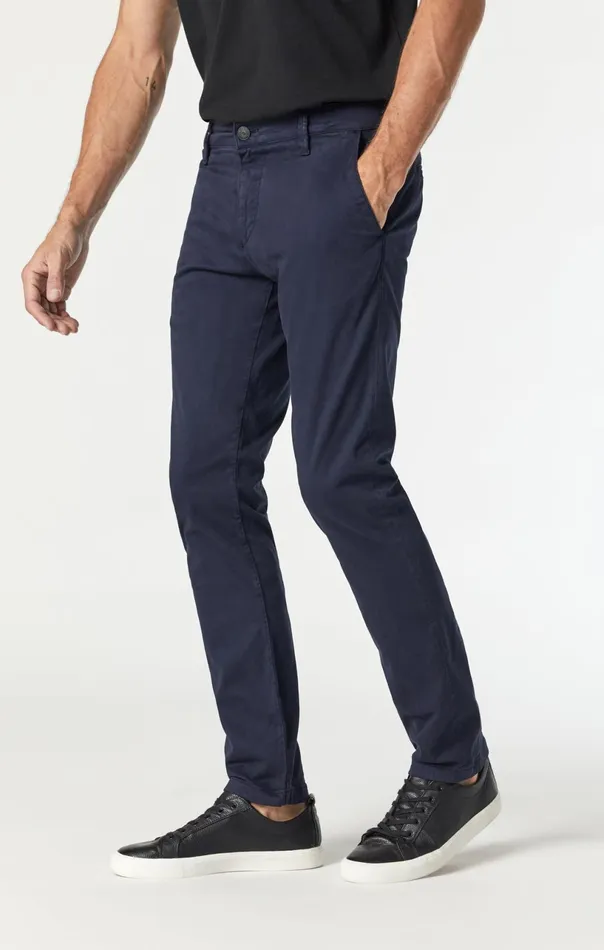 Johnny Slim Leg Chino In Dark Navy Twill Men Mavi Jeans Pants Johnny Slim Leg Chino In Dark Navy Twill Men Mavi Jeans Pants