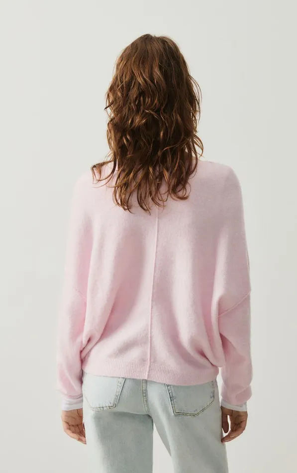 Jumper Damsville Melange Sugared Almond Women American Vintage Jumpers and Cardigans Jumper Damsville Melange Sugared Almond Women American Vintage Jumpers and Cardigans