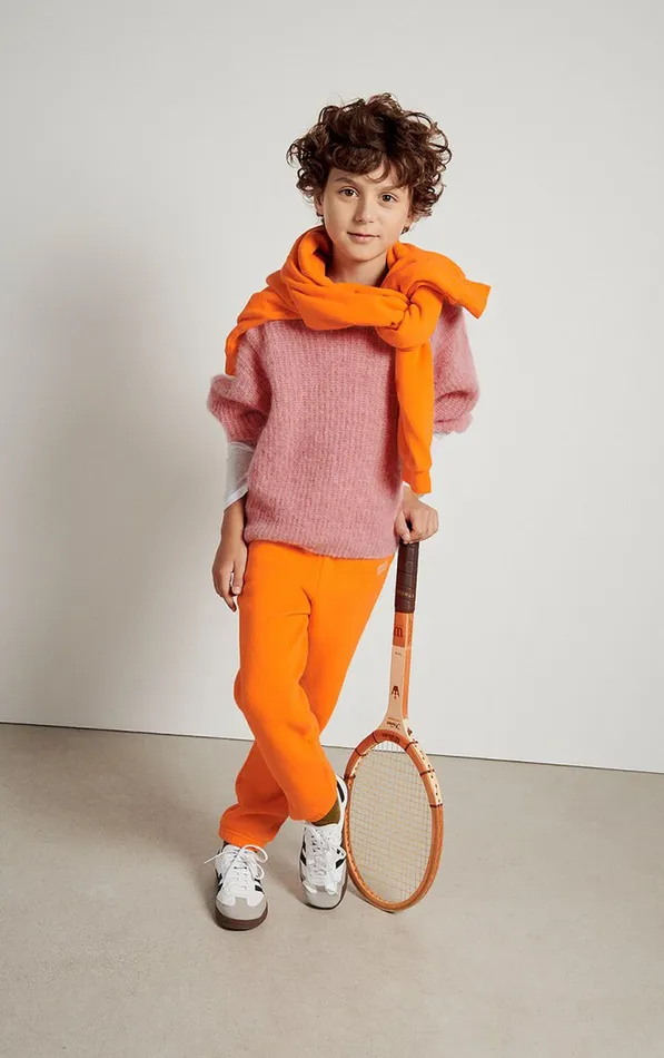 Jumper East Orchid Melange Kids American Vintage Jumpers and Cardigans Jumper East Orchid Melange Kids American Vintage Jumpers and Cardigans