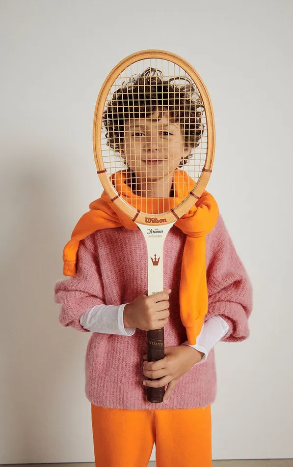 Jumper East Orchid Melange Kids American Vintage Jumpers and Cardigans Jumper East Orchid Melange Kids American Vintage Jumpers and Cardigans