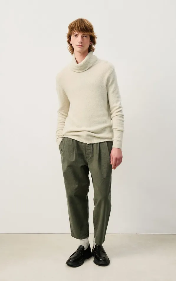 Jumper Falyday Melange Biscuit Men American Vintage Jumpers and Cardigans Jumper Falyday Melange Biscuit Men American Vintage Jumpers and Cardigans