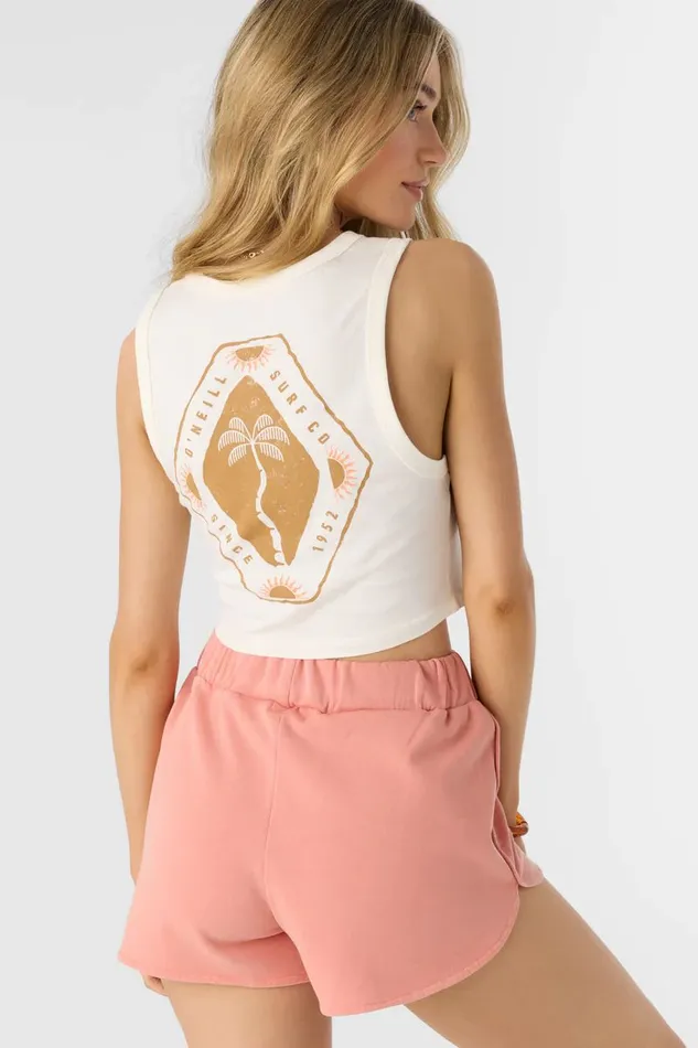 KARMA FRENCH TERRY LOUNGE SHORTS Canyon Clay Women O039NEILL Collections