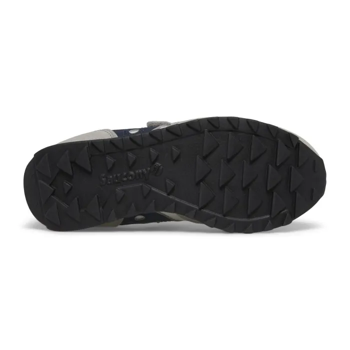 Kids Jazz Double Hook and Loop Greynavygreen Saucony