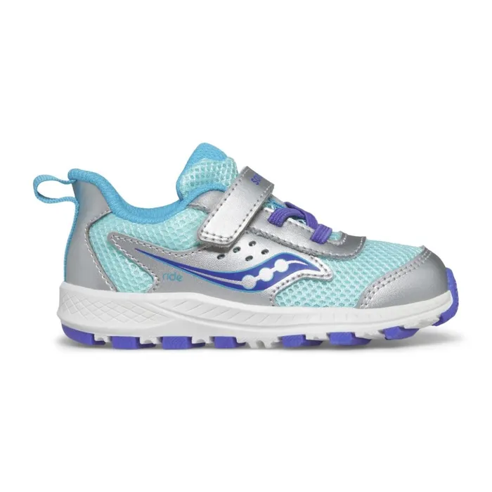 Kids Ride 10 Jr Sneaker Silverturquoise Saucony
