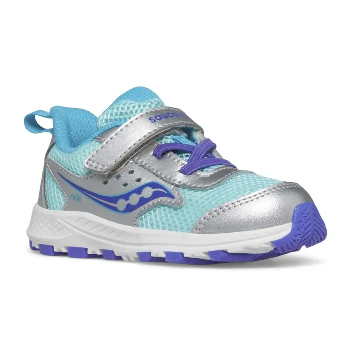 Kids Ride 10 Jr Sneaker Silverturquoise Saucony