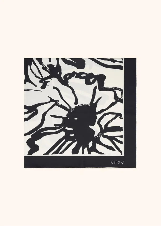 Kiton ScarvesGlovesHats FOULARD SILK 8211 Women