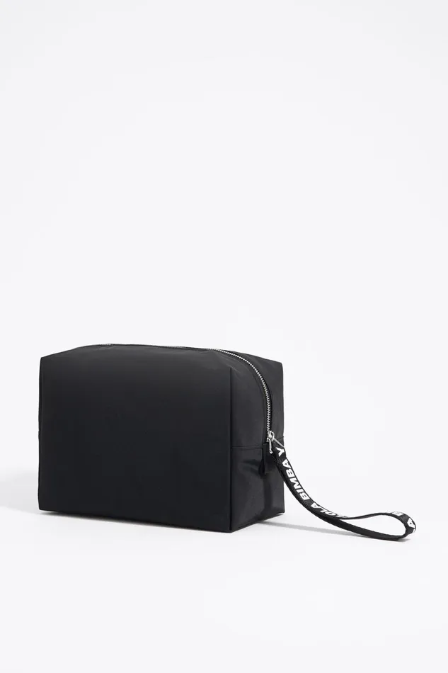 Large Black Nylon Makeup Case Black Women Bimba Y Lola Vanity Pouches Large Black Nylon Makeup Case Black Women Bimba Y Lola Vanity Pouches