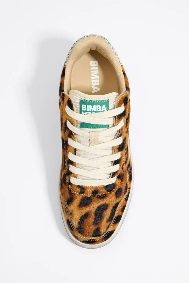 Leopard Print Fur 13 57 Cupsole Sneaker Tan Women Bimba Y Lola Sneakers Leopard Print Fur 13 57 Cupsole Sneaker Tan Women Bimba Y Lola Sneakers