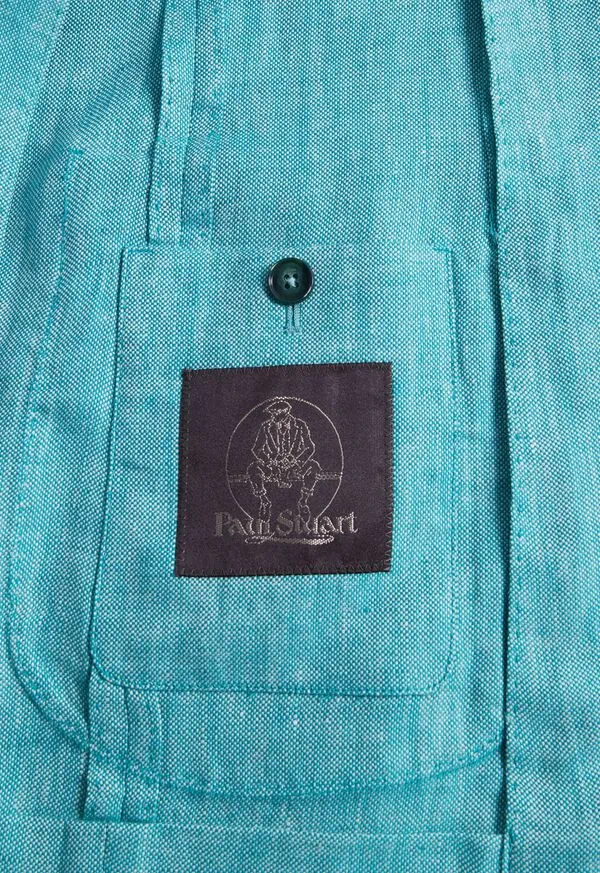Linen Double Breasted Jacket Blue Mens Blazers and Jackets Paulstuart Linen Double Breasted Jacket Blue Mens Blazers and Jackets Paulstuart