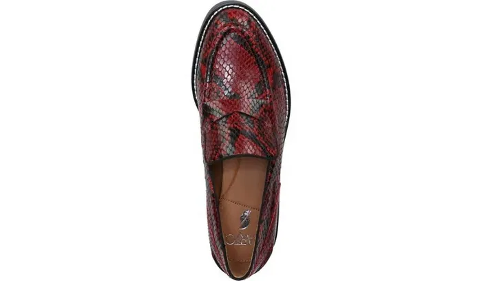 Loafers Women Franco Sarto Sarto Tivoli Loafer Red Leather